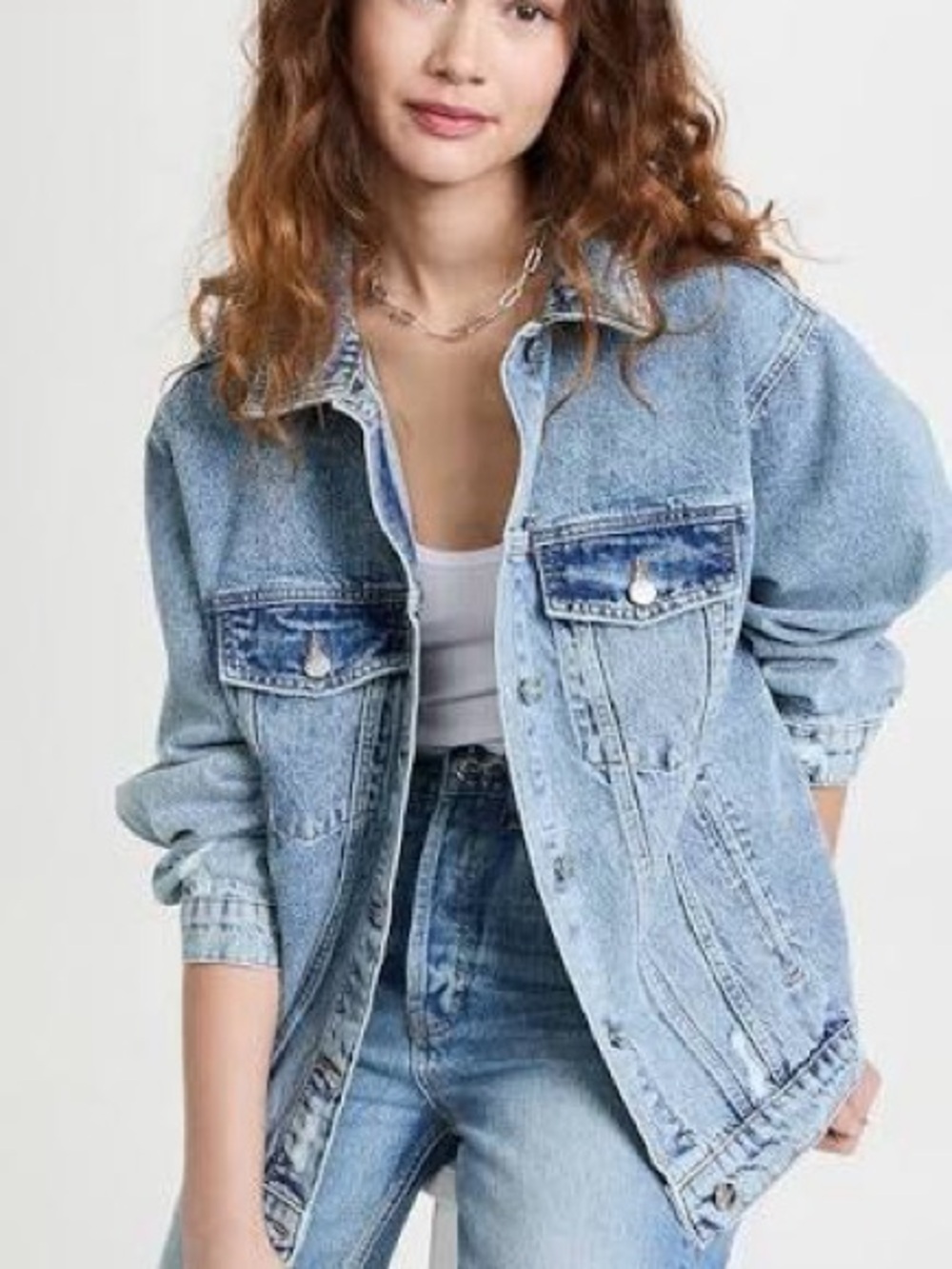 Anine Bing NWT Rory Denim Jacket